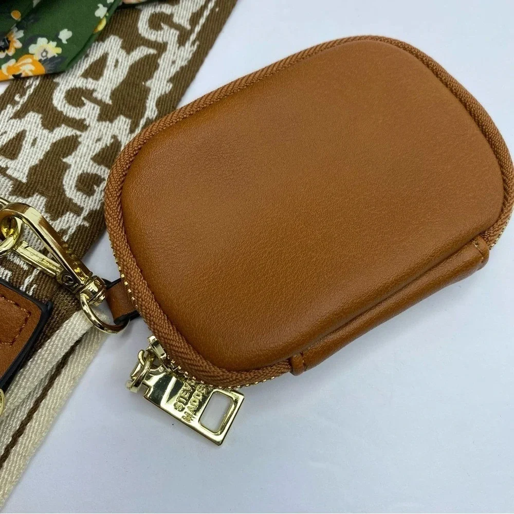 Steve Madden Brown Crossbody Bag with Accessories - Picture 3 of 6